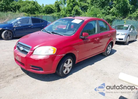 2009 Chevrolet Aveo Lt z USA, uszkodzony, nr VIN KL1TD56E09B343546